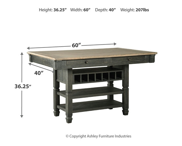 Mesa de comedor rectangular Tyler Creek