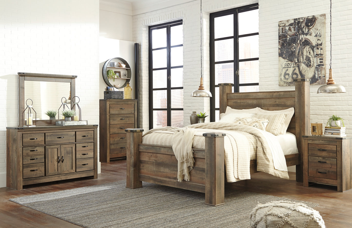 Cama con dosel Trinell