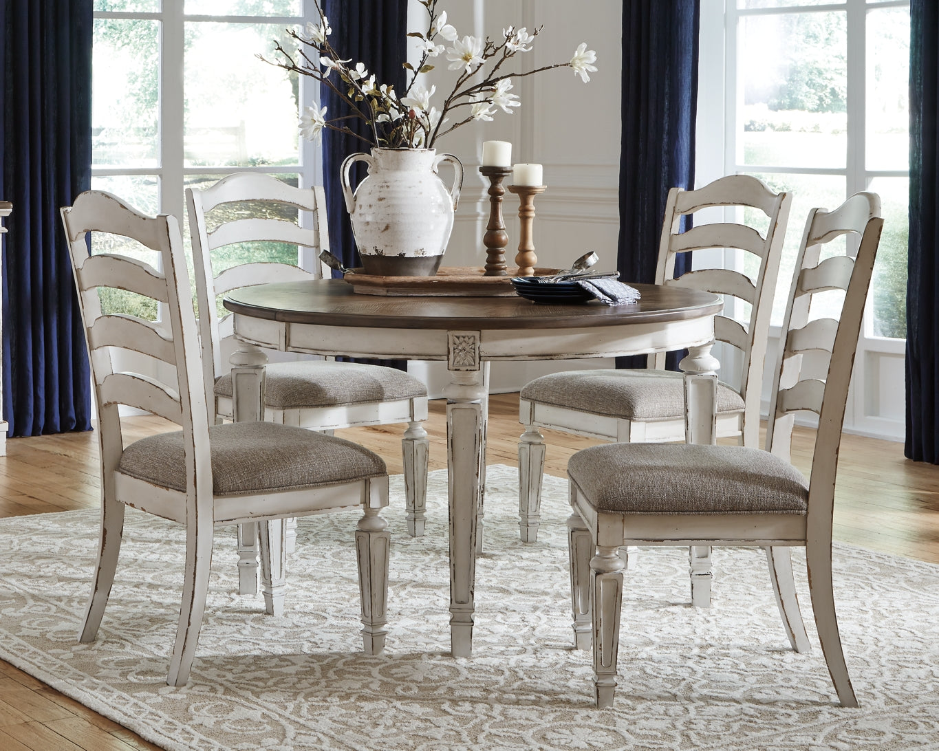 Ashley Express - Silla auxiliar UPH Realyn Dining (2 unidades)