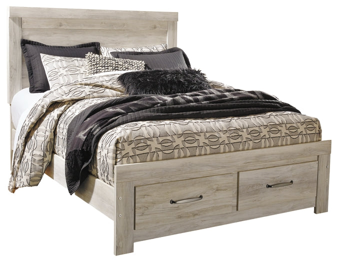 Cama de plataforma Bellaby con dos cajones de almacenamiento