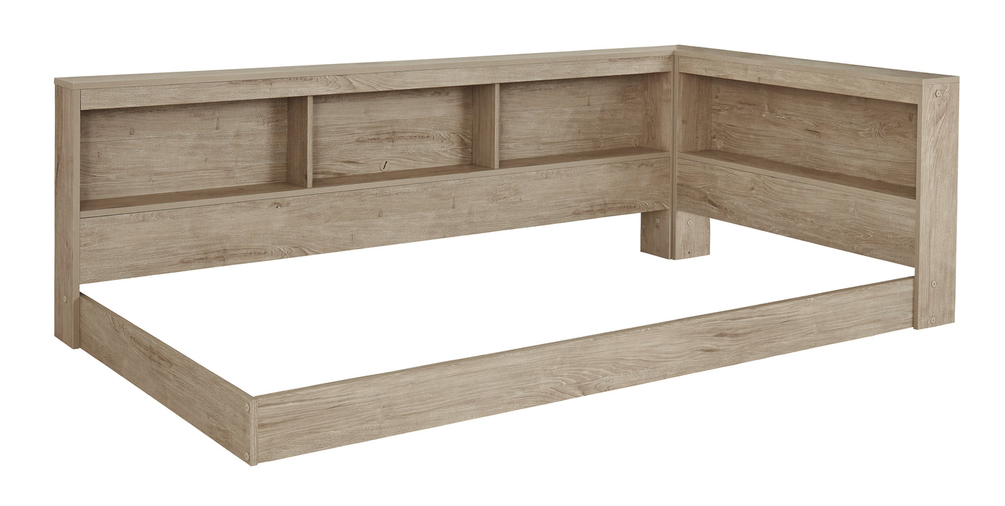 Ashley Express - Cama con almacenaje y librería Oliah