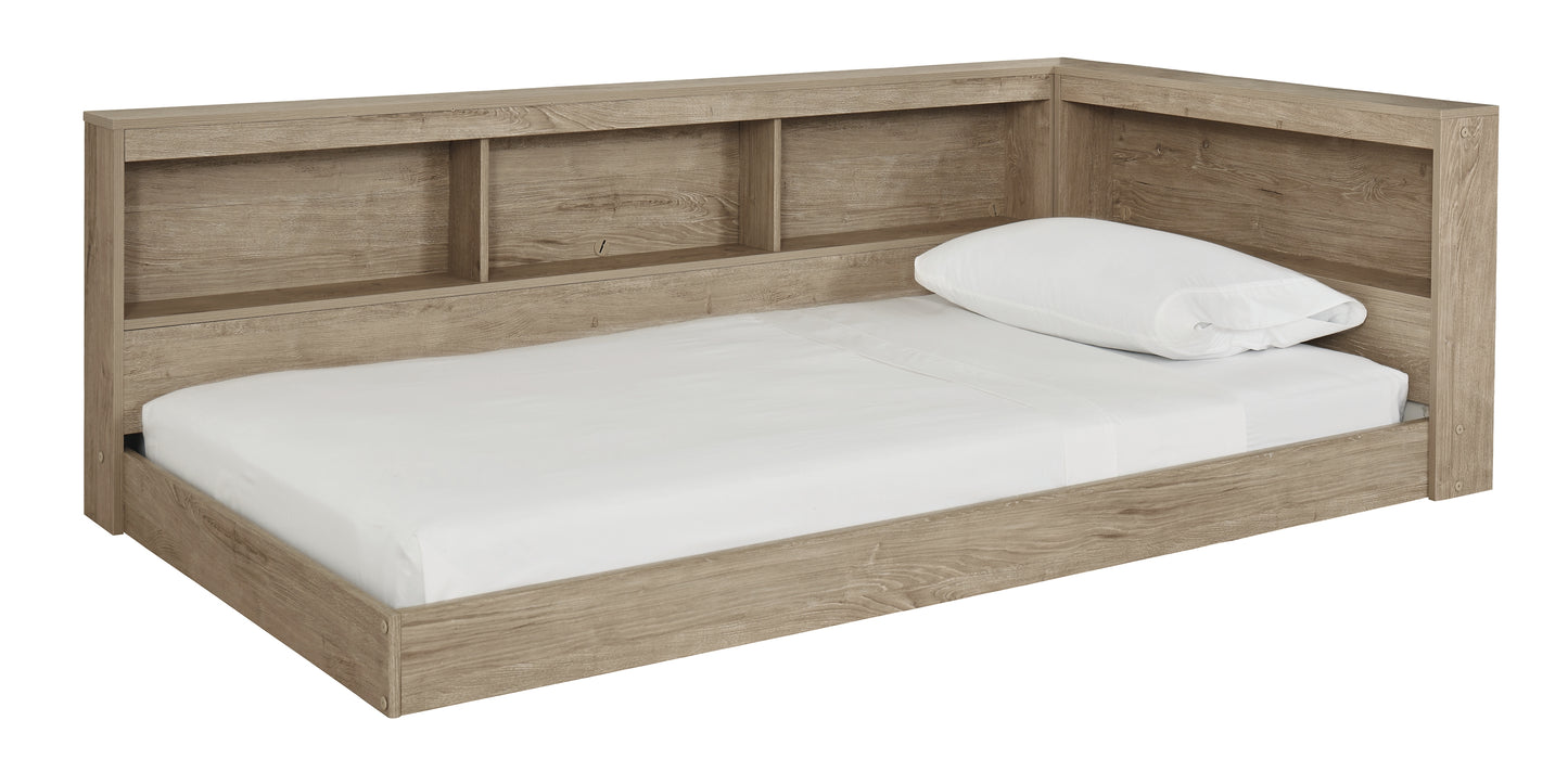 Ashley Express - Cama con almacenaje y librería Oliah