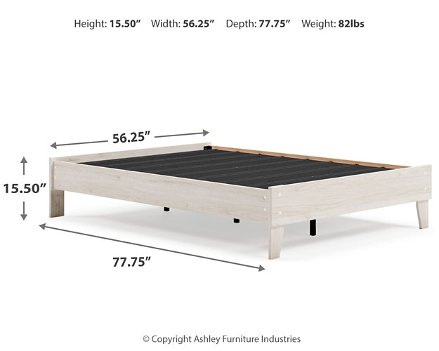 Ashley Express - Cama de plataforma Socalle