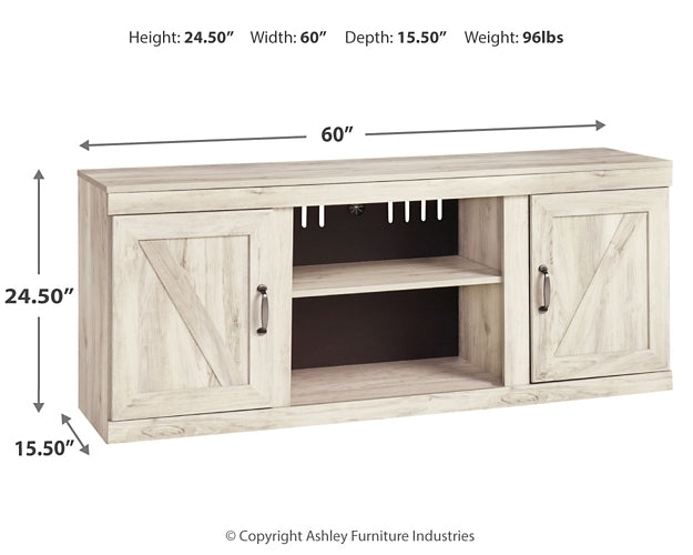 Ashley Express - Mueble de TV LG Bellaby con opción de chimenea