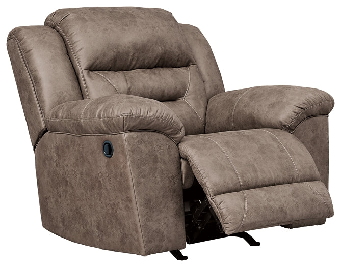 Sillón reclinable mecedor Stoneland