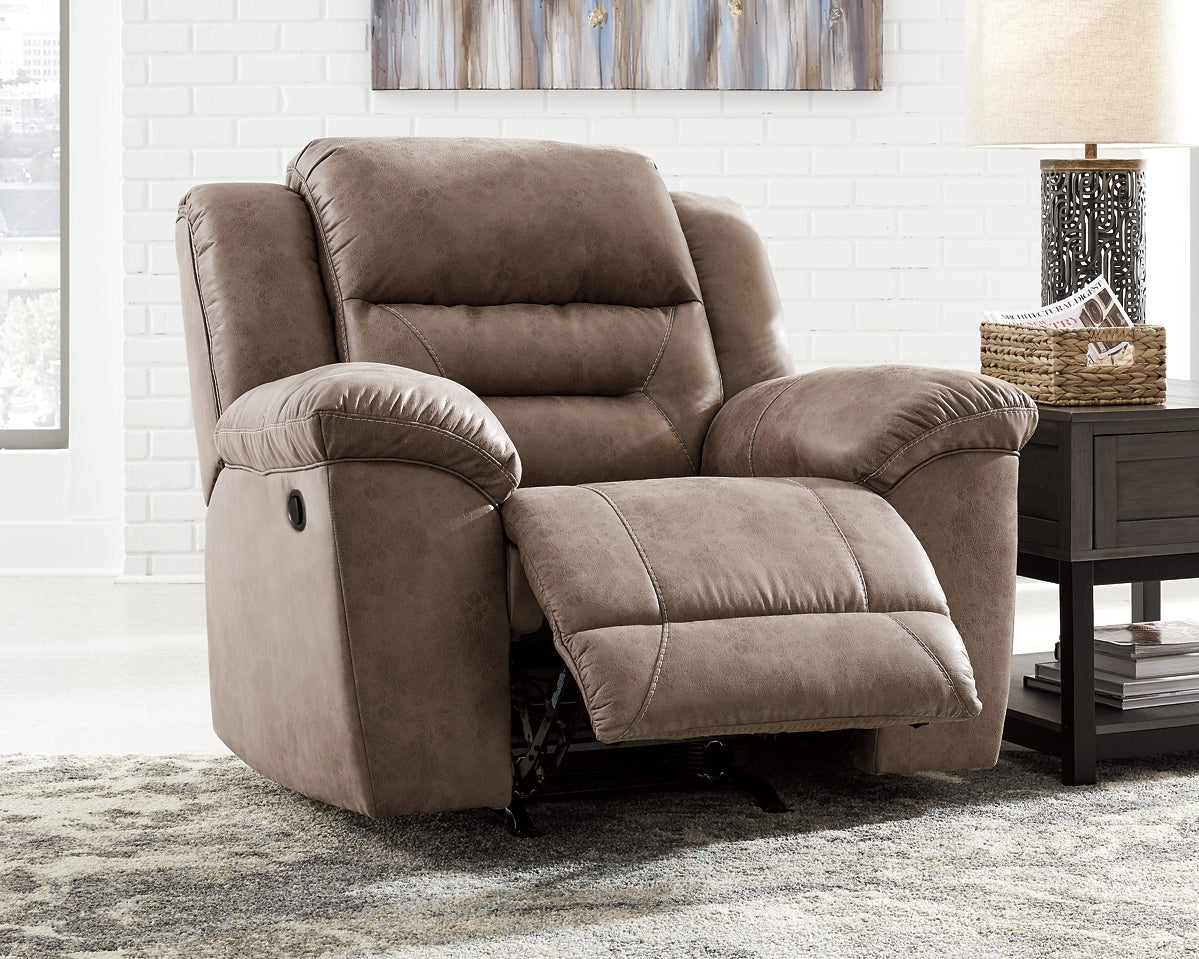Sillón reclinable mecedor Stoneland