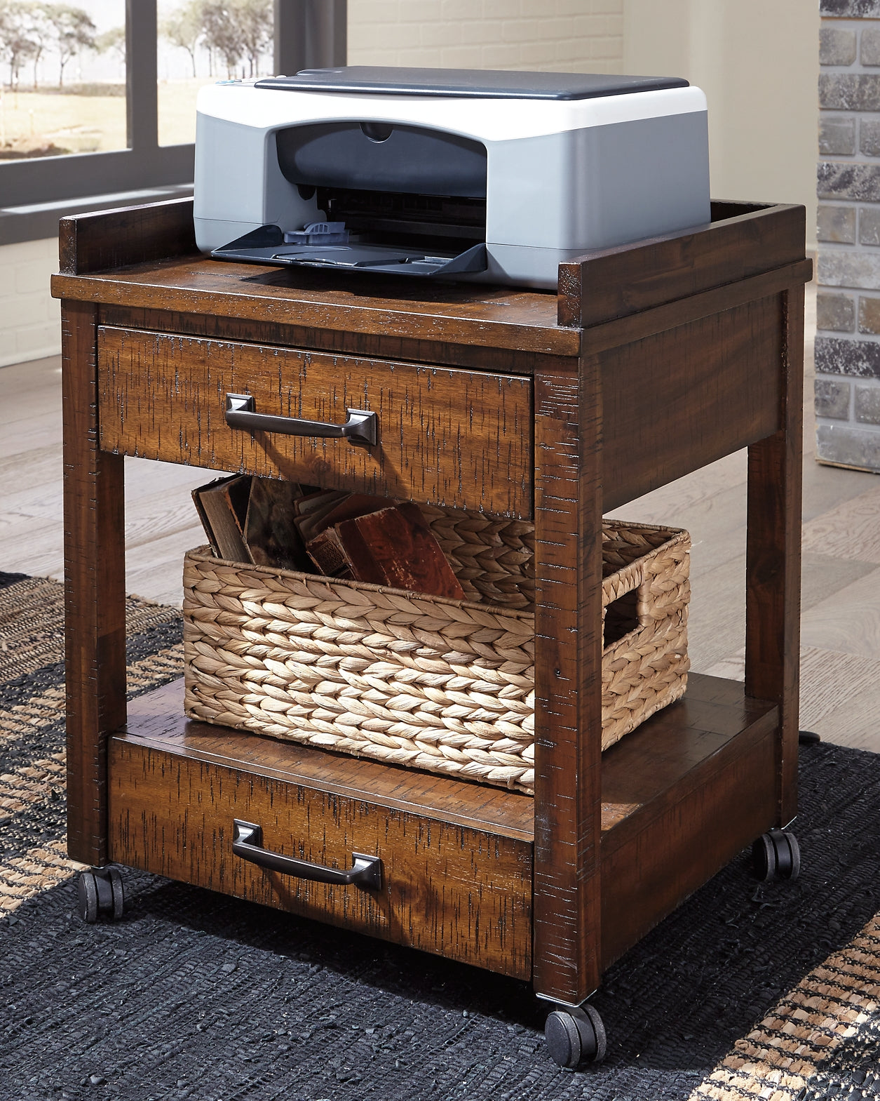 Ashley Express - Soporte para impresora Baldridge