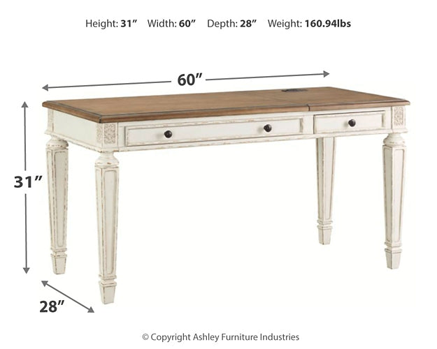 Ashley Express - Escritorio elevable Realyn para oficina en casa