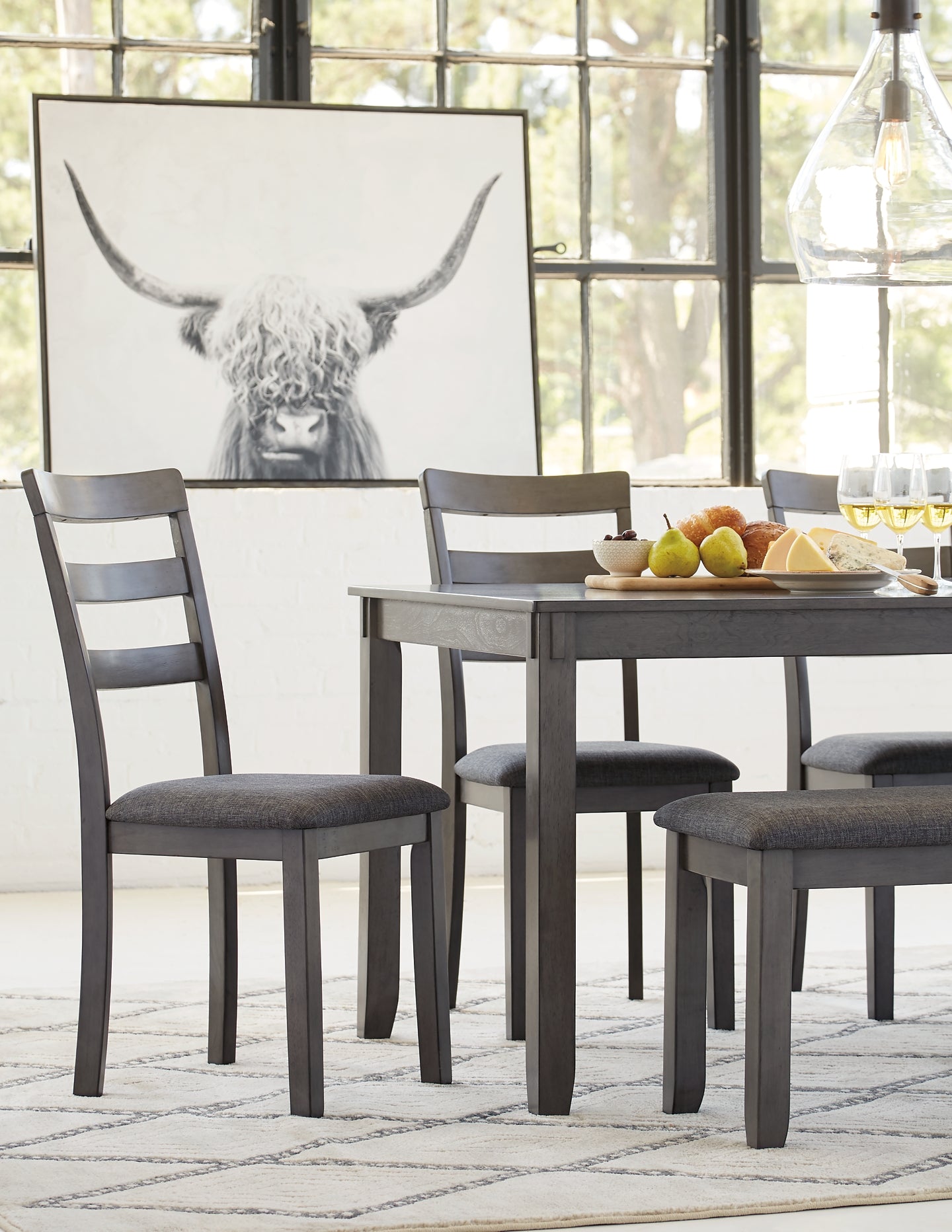 Juego de mesa Bridson RECT DRM (6 piezas)