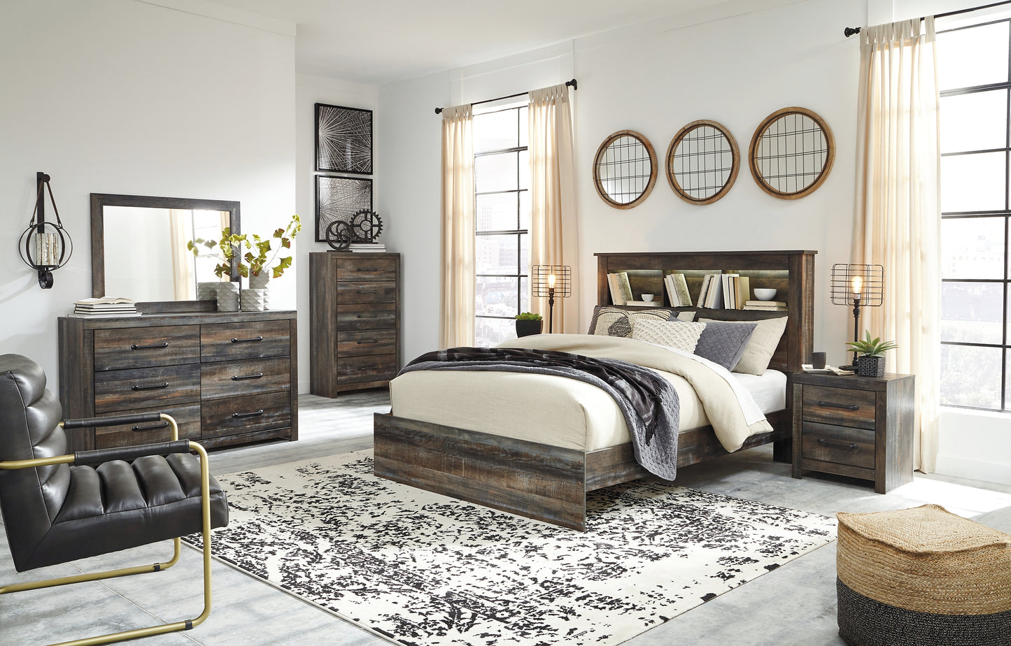 Cama con librería Drystan