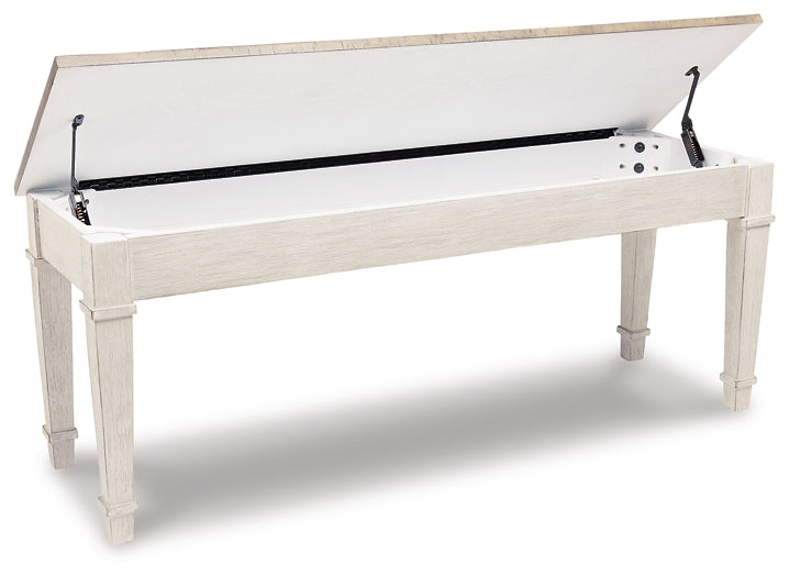Ashley Express - Banco de almacenamiento Skempton