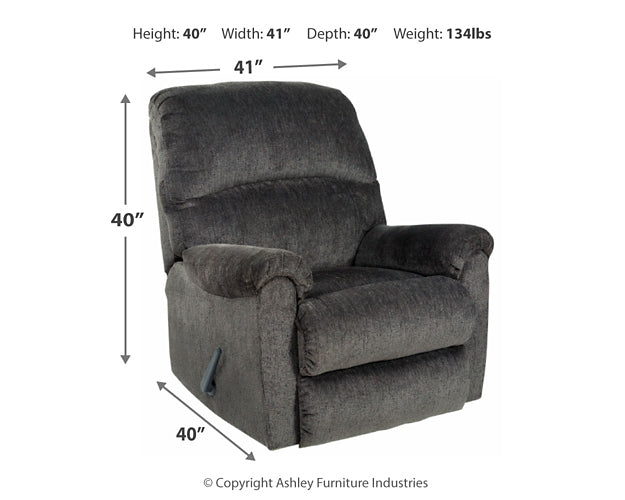 Sillón reclinable mecedor Ballinasloe