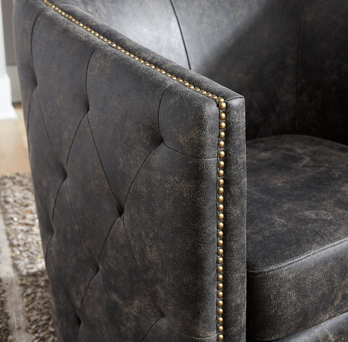 Ashley Express - Silla giratoria decorativa Brentlow