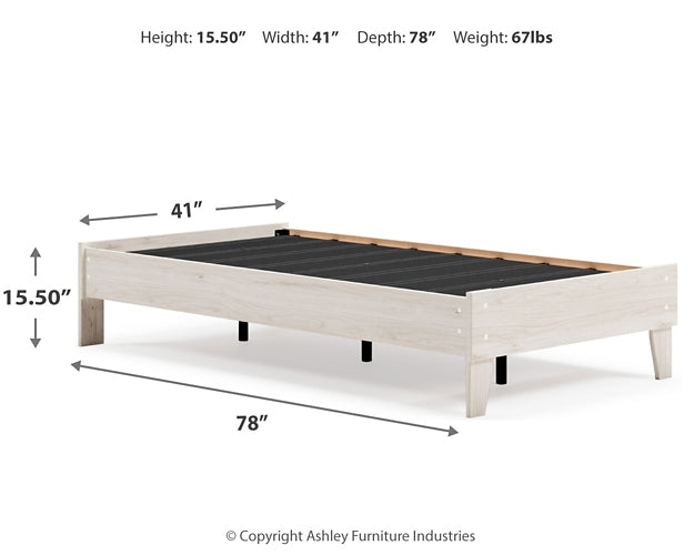 Ashley Express - Cama de plataforma Socalle