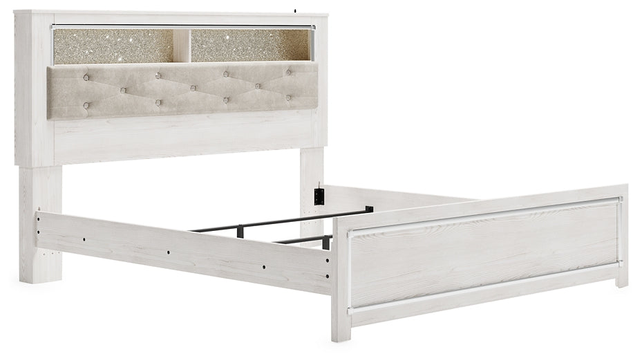 Cama-librería con paneles Altyra