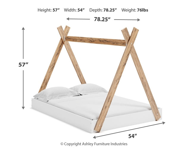 Ashley Express - Tienda de campaña Piperton, cama completa en caja
