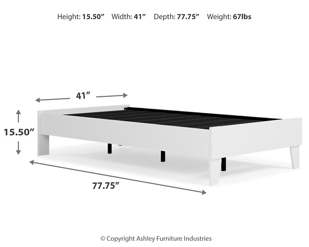 Ashley Express - Cama con plataforma Piperton
