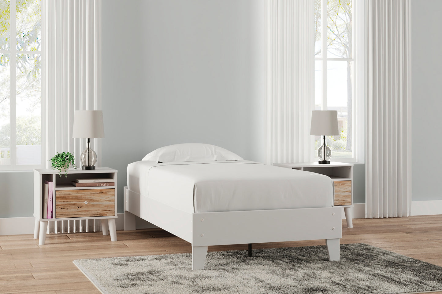 Ashley Express - Cama con plataforma Piperton