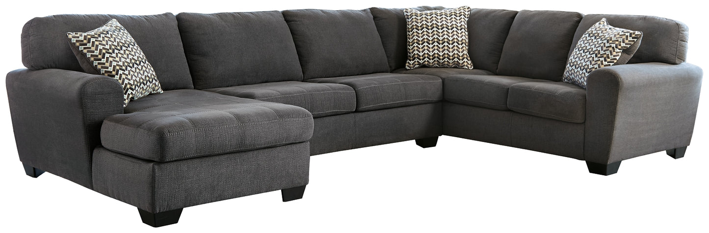 Seccional Ambee de 3 piezas con chaise longue