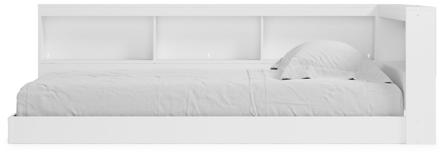 Ashley Express - Cama con almacenaje y librería Piperton