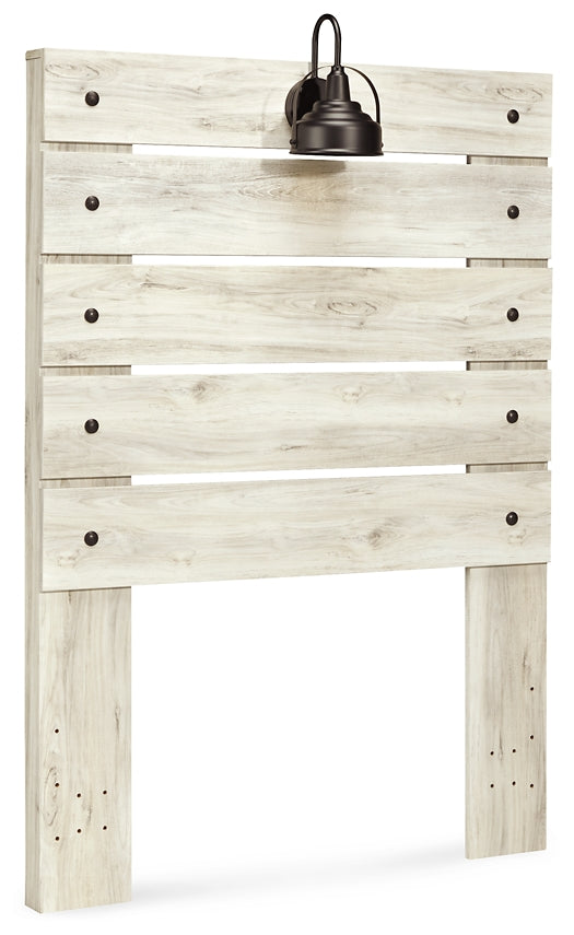 Cabecero de cama Cambeck con tocador y cómoda con espejo