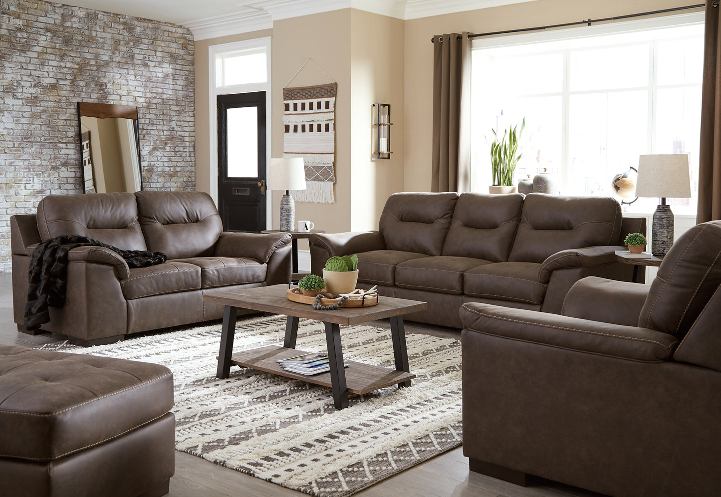 Sofá, loveseat y silla Maderla