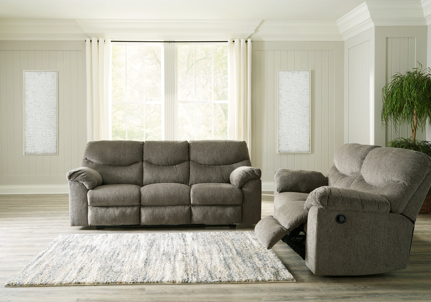Sofá y loveseat Alphons