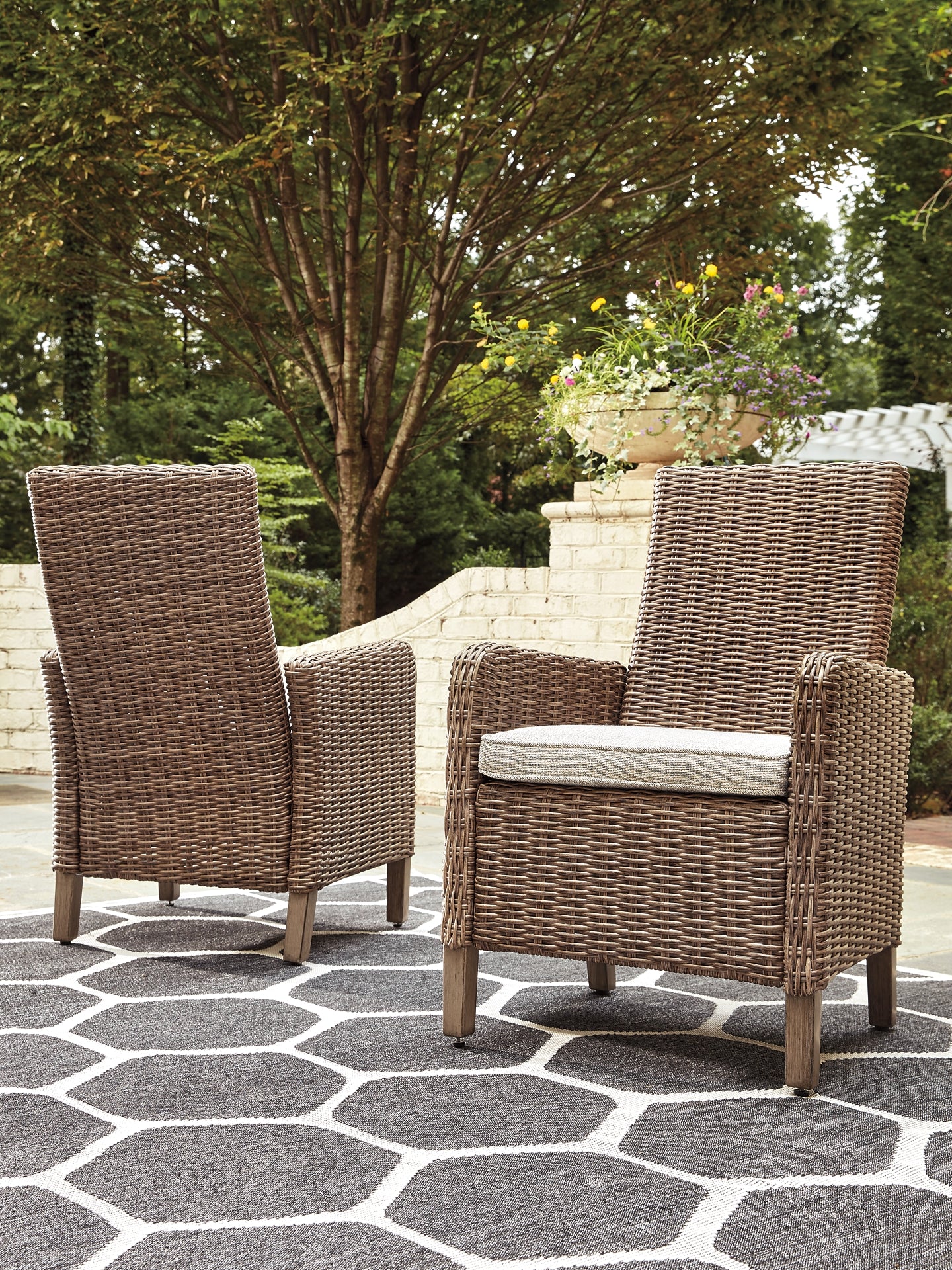 Ashley Express - Sillón Beachcroft con cojín (2 unidades)