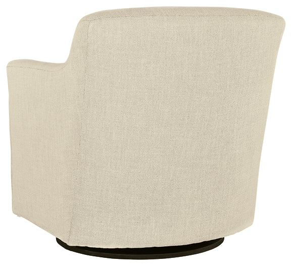 Silla giratoria decorativa Bradney