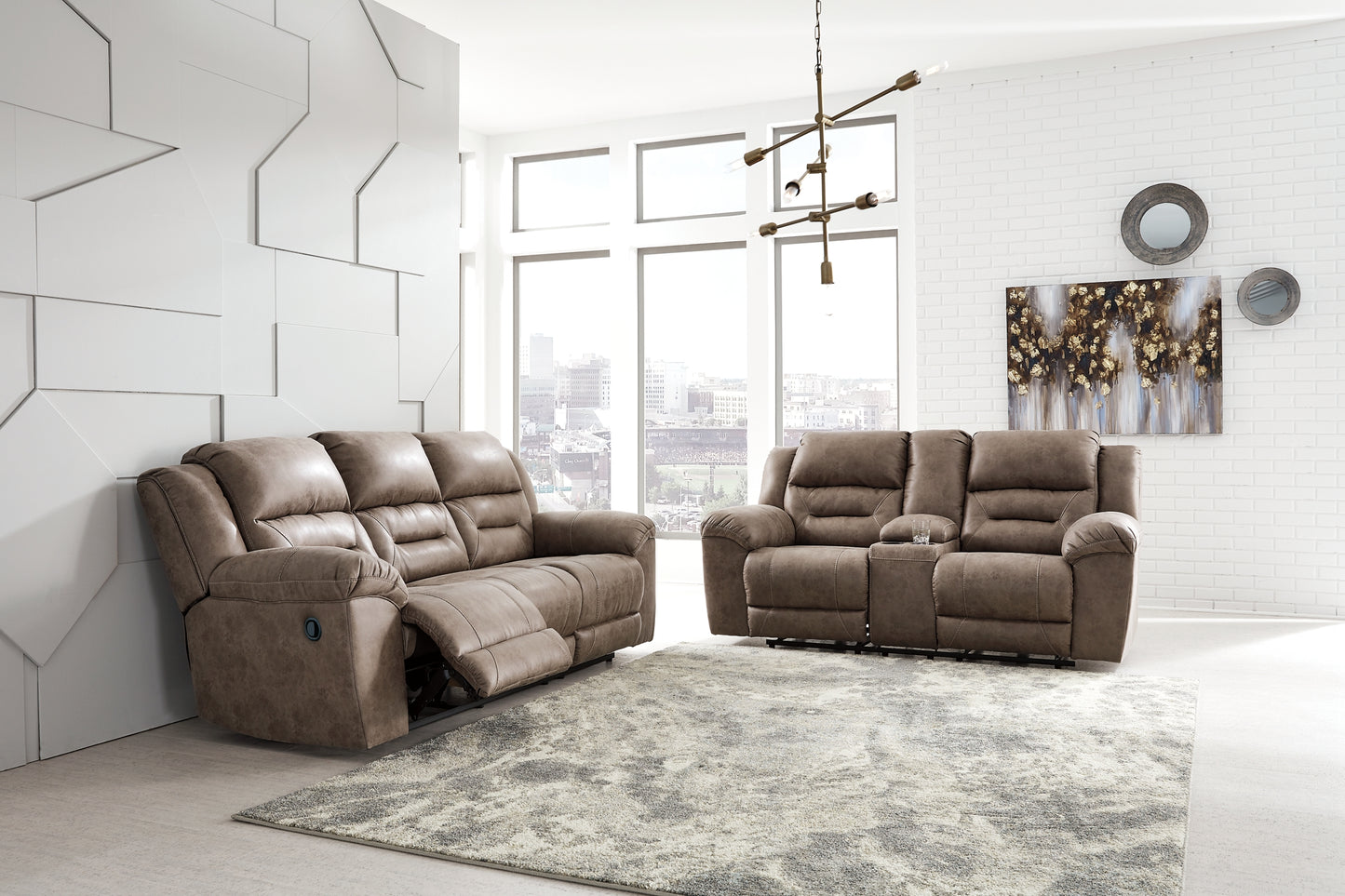 Sofá y loveseat Stoneland
