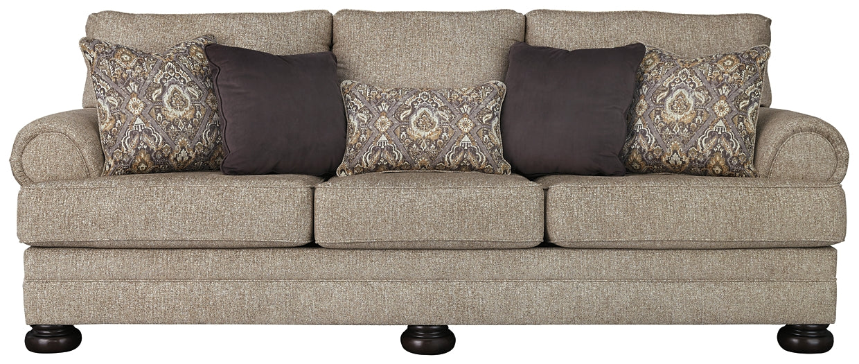 Sofá, loveseat, silla y otomana Kananwood