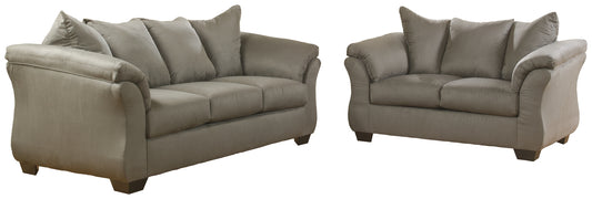 Sofá y loveseat