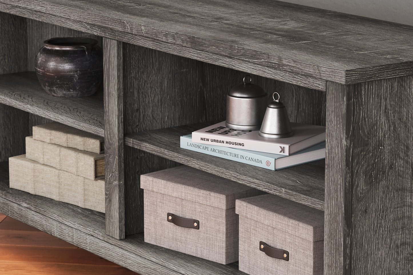 Ashley Express - Mueble de TV de esquina mediano Arlenbry