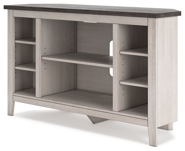 Ashley Express - Mueble de TV esquinero/chimenea Dorrinson OPT