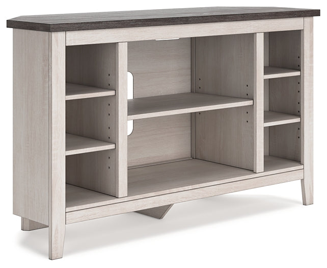 Ashley Express - Mueble de TV esquinero/chimenea Dorrinson OPT