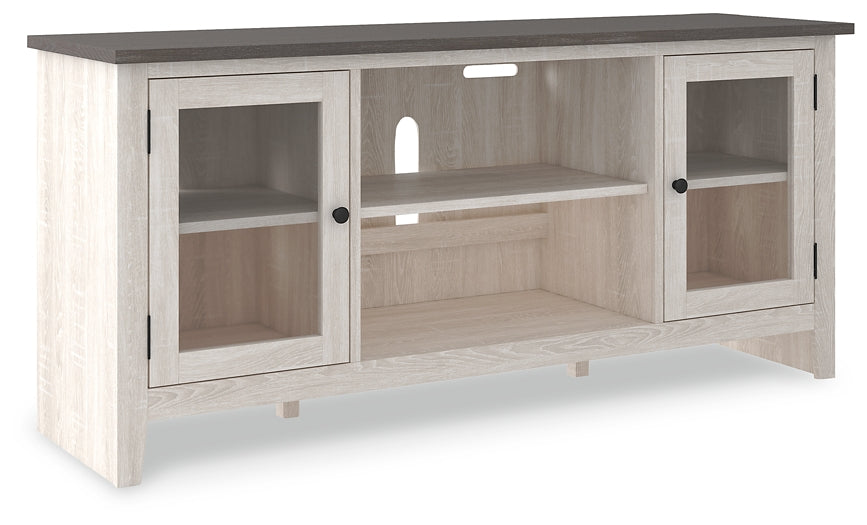 Ashley Express - Soporte para TV LG Dorrinson con opción de chimenea