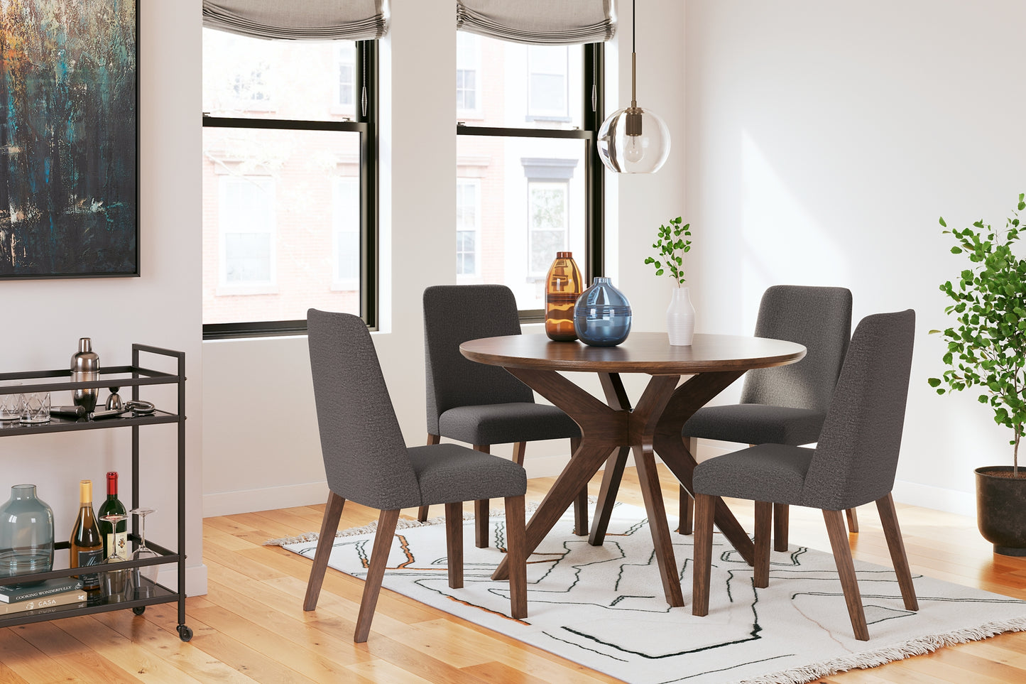 Ashley Express - Silla auxiliar Lyncott Dining UPH (2 unidades)