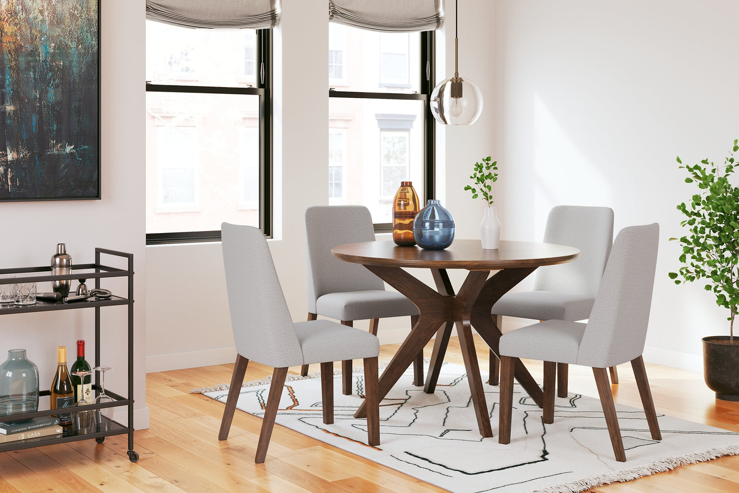 Ashley Express - Silla auxiliar Lyncott Dining UPH (2 unidades)