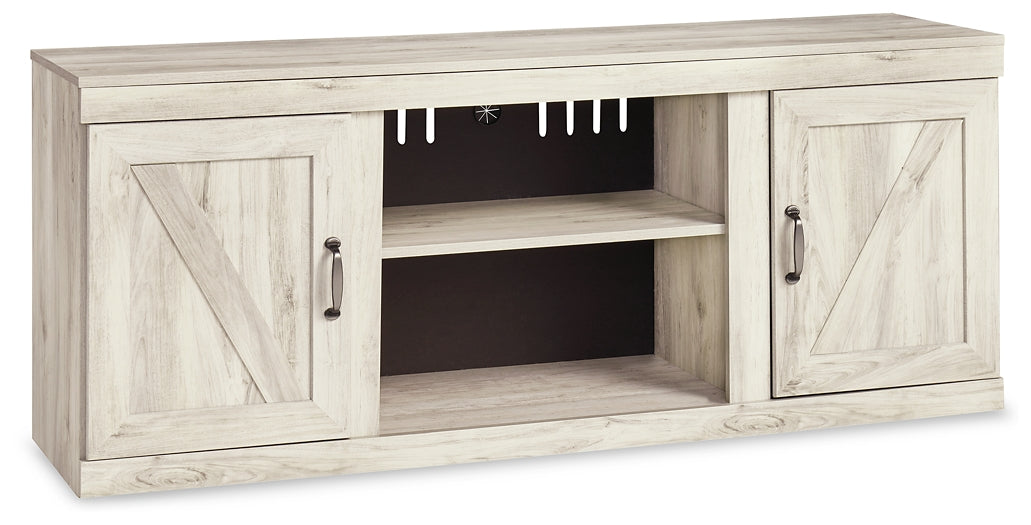Ashley Express - Mueble de TV LG Bellaby con opción de chimenea