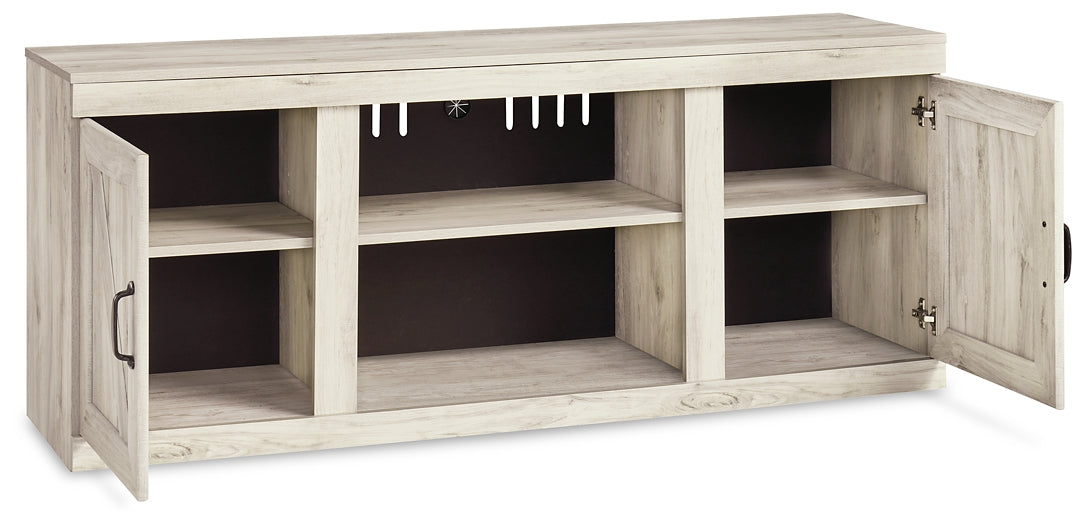 Ashley Express - Mueble de TV LG Bellaby con opción de chimenea