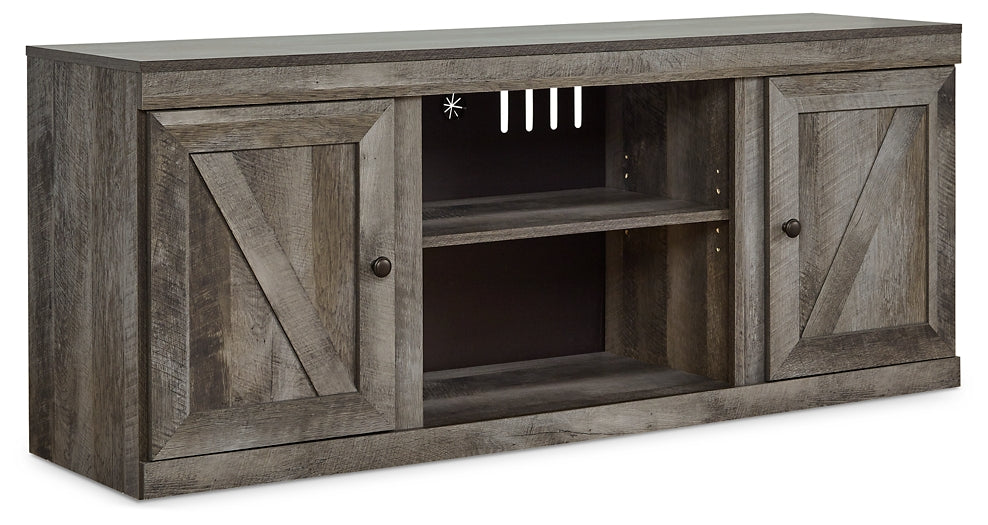 Ashley Express - Soporte para TV LG Wynnlow con opción de chimenea
