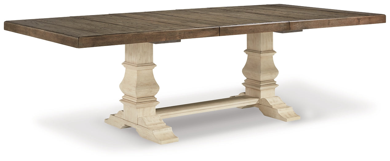 Mesa de comedor Bolanburg y 10 sillas