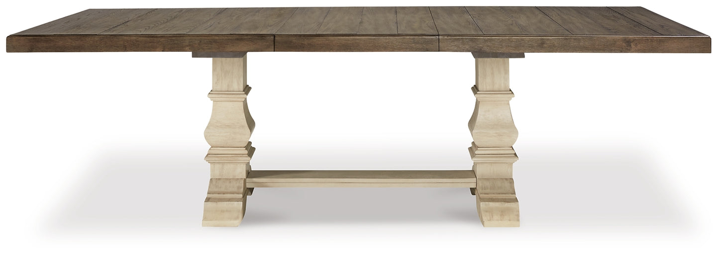 Mesa de comedor Bolanburg y 10 sillas