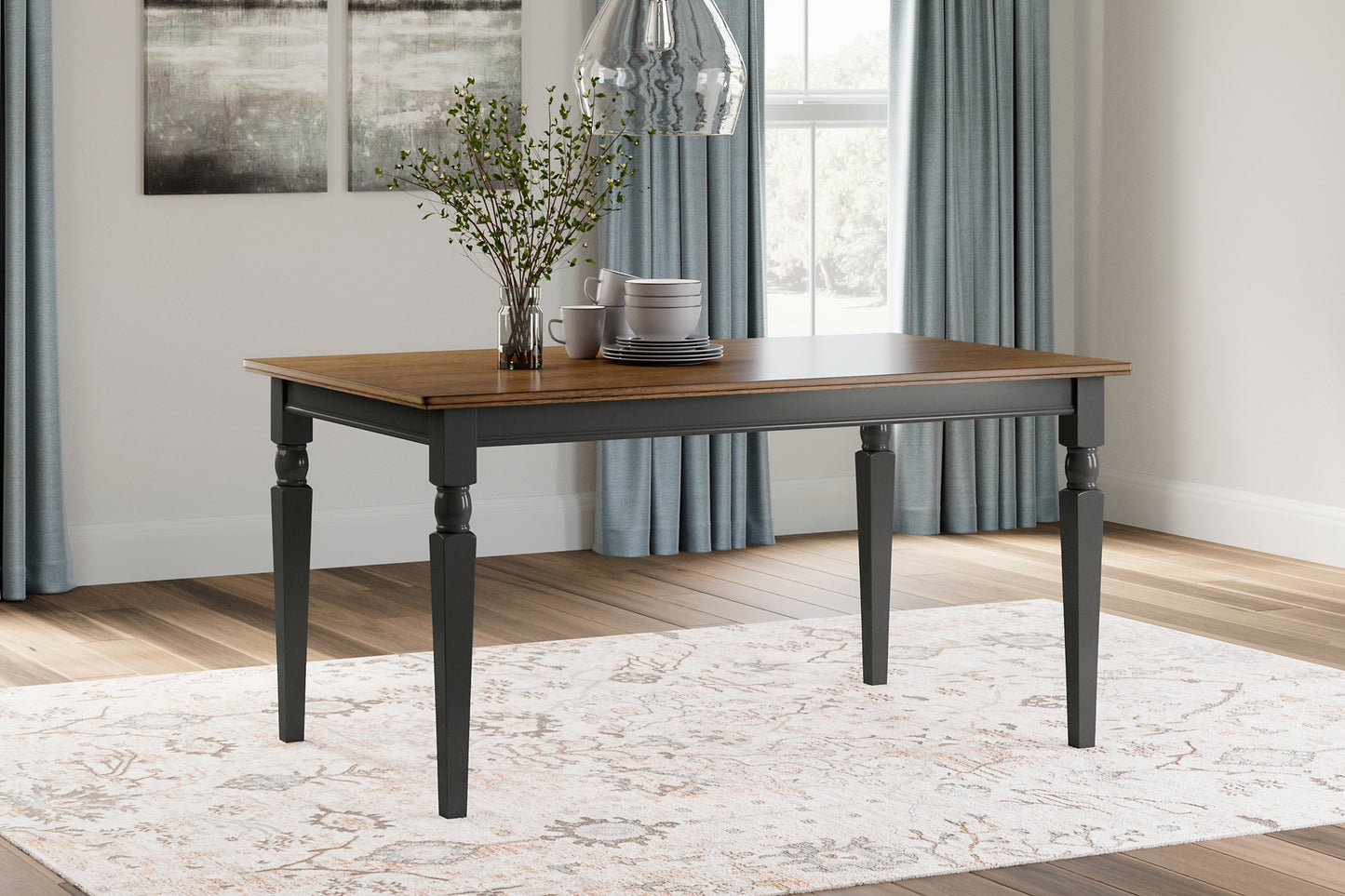 Ashley Express - Mesa de comedor rectangular Owingsville
