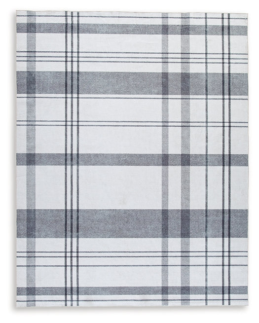 Ashley Express - Alfombra grande lavable Kaidlow
