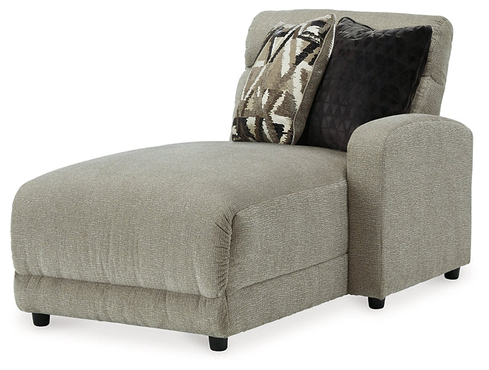 Colleyville - Seccional reclinable eléctrico de 4 piezas con chaise longue