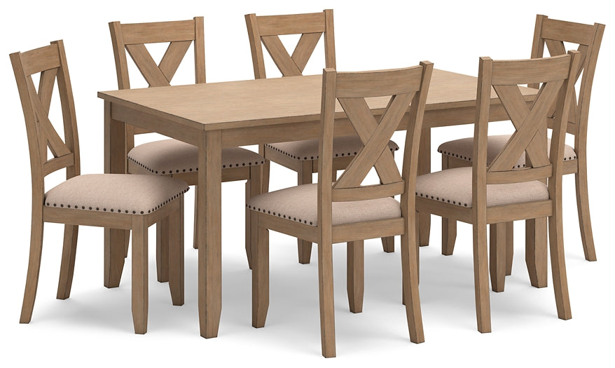 Juego de mesa Sanbriar RECT DRM (7 piezas)