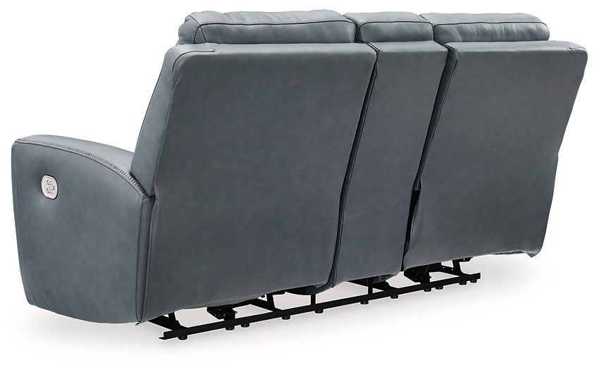Loveseat Mindanao PWR REC/CON/ADJ HDRST