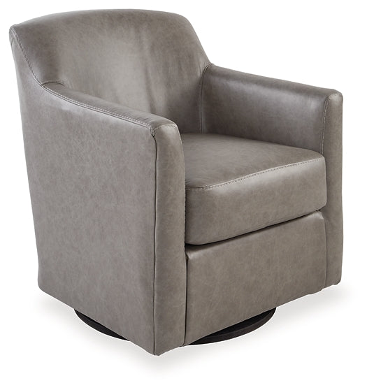 Silla giratoria decorativa Bradney