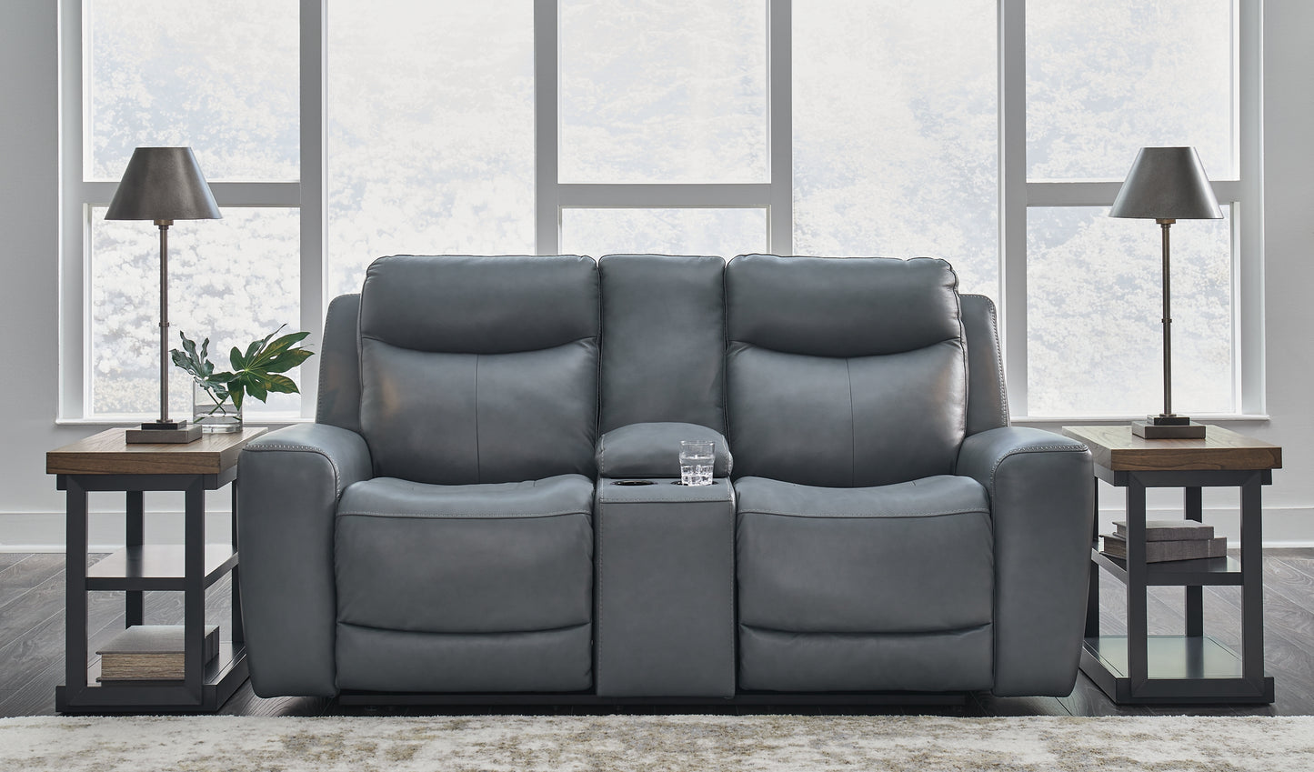 Loveseat Mindanao PWR REC/CON/ADJ HDRST